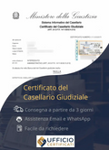 Certificado do Registro Criminal Italiano