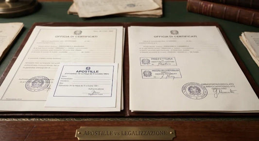Differenza tra Apostille e Legalizzazione: Quale Ti Serve?
