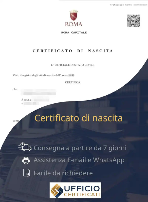 Certificato di nascita