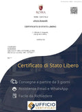 Certificato di Stato libero