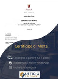 Certificato di Morte